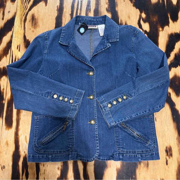 Erika & Co Blue Denim Jacket - Picture 1 of 5